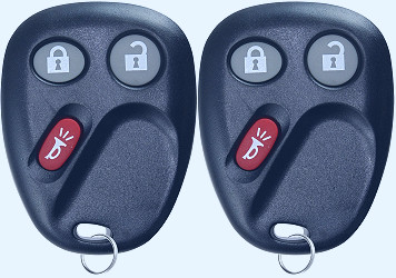 Amazon.com: KeylessOption Keyless Entry Remote Control Car Key Fob  Replacement for LHJ011 (Pack of 2) : Automotive